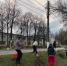 Прошел субботник по уборке листвы - Pesochnya40.Com
